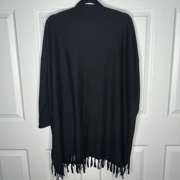 NWT EQL Bits and Fringe Long Cardigan By Kerrits Size Small/medium - Picture 4 of 8